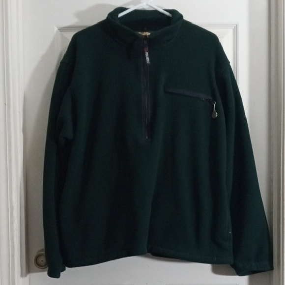 Cabela's Other - Cabela's Dark Green Quarter Zip-Up Lightweight Jacket